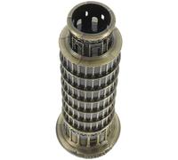 jojofuny Torre Pendente di Decorazione la Casa Design Classico in Lega di Zinco Resistente e Pratica, per Soggiorno o Tavolino da caffè