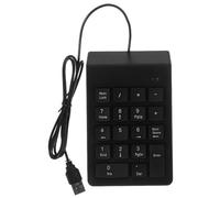 jojofuny Usb Numpad Meccanico Tasti Tastiera Numerica Per Ufficio e Finanza Facile Da Installare Compatta e Portatile Compatibile Con Laptop e Desktop