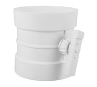 jojofuny Valvola Di Del Flusso Aria Manuale Con Antiritorno Per Sistemi Di Ventilazione e Cucine Valvola Ducting Per Estrattori e