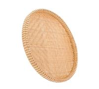 jojofuny Vassoio in Bamboo per Cucina Cestino Porta Verdure e Frutta Contenitore Naturale per Snack Asciutto e Umido Facile da Pulire e Riutilizzabile per Casa e Ristorante