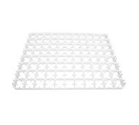 jojofuny Vassoio Porta Uova Per Incubatrice Scomparti in Plastica Resistente Contenitore Organizzatore Uova Per Uso Domestico e Commerciale Protettiva Antiurto Per Massima Efficienza Di Cov