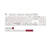 Jojomino 128 PBT Keycaps Cherry DYE-Sub Aereo Tema Stile Minimalista Adatto per Tastiera Meccanica