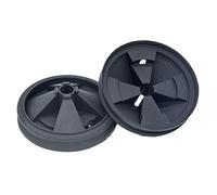 Jojomino 2 pezzi in silicone per smaltimento rifiuti anti spruzzi copertura 87 mm diametro esterno adatto per smaltimento rifiuti alimentari