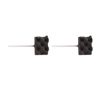 Jojomino 2 X Kick Drum Beater Spugna Quiet Hammer Head Kick Drum Pedale Beater Drum Accessori
