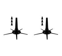 Jojomino 2 x supporto per portatile in metallo pieghevole con 5 gambe per trombe