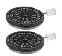 Jojomino 2PCS NH36 NH36A Movimento Automatico a 3 Automatico carica Meccanica Data/Day Watch Sostituzioni Parte,