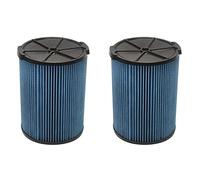 Jojomino 2X Filtro per aspirapolvere VF5000 3-Layer Pieghe Carta Wet/Dry Vacuum Filter Vacuum Cleaner Parts