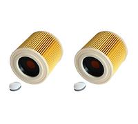 Jojomino 2X Sostituzione Filtro Aria Polvere Sacchetti per Aspirapolvere Parti Cartuccia Filtro Hepa Wd2 Wd3 Mv2 Mv3