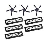Jojomino 5 filtri ultra prestazionali e 3 pezzi kit di spazzole laterali aggiornato a 5 bracci di ricambio per aspirapolvere abilitato Wi-Fi D5 D6 D7 collegato, modelli Botvac D serie D75 D80 D85