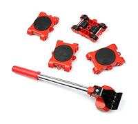 Jojomino 5Pcs Mobili Mover per Casa Negozio di Sollevamento Moving Duty Mobili Remover Lifter Sliders Kit Strumenti di Trasporto A Mano