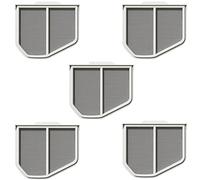 Jojomino 5X Filtro A Rete per Asciugatrice Compatibile per, E, Sears Dryers W10120998
