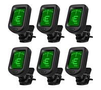 Jojomino 6 Pzs, Clip on Tuner per Chitarra/Basso/Violino/Ukulele Chitarra Accessori
