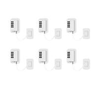 Jojomino 6X aggiornato Password Blocco di Sicurezza Bambino Bambino Protezione Del Bambino Bambino Blocco Del Frigorifero Porta Limiter Locks-