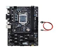 Jojomino B250 V2.1 BTC Mining Scheda Madre+ Interruttore 12XPCIE LGA1151 Dual Channel DDR4 MSATA USB3.0 B250 ETH Mining Scheda Madre