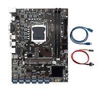 Jojomino B250C 12 Scheda BTC Mining Scheda Madre con di Estensione USB+ Interruttore 12XUSB3.0 a PICE X1 LGA1151 DDR4 RAM MSATA