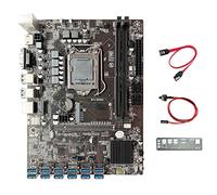 Jojomino B250C ETH Minatore Scheda Madre+Baffle+ SATA+Interruttore 12 PCIE a USB3.0 Slot per Scheda Grafica LGA1151 per BTC Mining