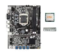 Jojomino B75 8USB ETH Mining Scheda Madre 8XUSB3.0+CPU+Deflettore LGA1155 DDR3 MSATA USB3.0 B75 USB BTC Minatore Scheda Madre