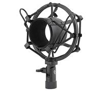 Jojomino Metallo Antiurto Studio Registrazione Microfono Shock Mount Spider Mic Holder Clip per Broadcast Computer BM800