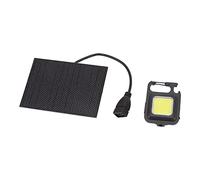 Jojomino Pannello solare portatile pannello solare alimentato luce di emergenza per all'aperto luce di riparazione automatica