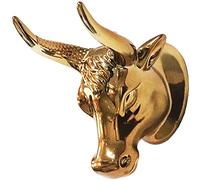 Jojomino Supporto per chitarra Appendiabiti da parete Bull Art Chitarra Ukulele Gancio per Chitarra Gancio da Parete Supporto per Chitarra Ukulele