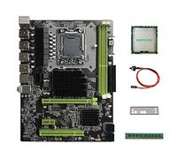 Jojomino X58 Scheda Madre LGA1366 Computer Scheda Madre Supporta Memoria Server DDR3 con X5670 CPU+DDR3 4 GB 1066 Mhz RAM+ Interruttore