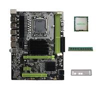 Jojomino X58 Scheda Madre LGA1366 Computer Scheda Madre Supporto XEON X5650 X5670 Serie CPU con X5670 CPU+DDR3 4GB 1066Mhz RAM