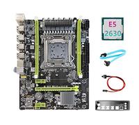 Jojomino X79 Scheda Madre Aggiornamento X79 Pro+E5 2630 CPU+SATA +Interruttore +Baffle M.2 NVME LGA2011 per CF PUBG