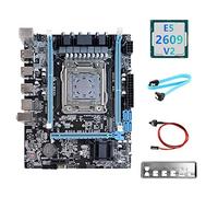 Jojomino X79 Scheda Madre V389+E5 2609 V2 CPU+ SATA+ Interruttore+Baffle NVME LGA2011 Gigabit Scheda di Rete per CF PUBG