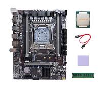 Jojomino X99 Scheda Madre LGA 2011-3 Computer Scheda Madre con E5 2650 V3 CPU+DDR4 4 GB 2133 Mhz RAM+ SATA+Pad Termico