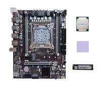 Jojomino X99 Scheda Madre LGA2011-3 Computer Scheda Madre Supporto DDR4 ECC RAM con E5 2666 V3 CPU+M.2 NVME SSD 128G+Pad Termico