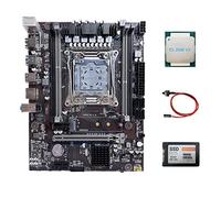 Jojomino X99 Scheda Madre LGA2011-3 Computer Scheda Madre Supporto DDR4 ECC RAM con E5 2666 V3 CPU+SATA3 SSD 128G+ Interruttore