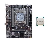 Jojomino X99 Scheda Madre LGA2011-3 Supporto Della Scheda Madre Del Computer Xeon E5 V3 V4 Serie CPU Supporto DDR4 RAM con E5 2620 V3 CPU