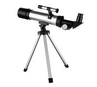 Jojomis 36050 Telescopio astronomico con treppiede, ingrandimento 90X telescopio rifrattore per principianti, lunghezza focale 360 mm, apertura 50 mm, telescopio portatile per osservare le stelle per
