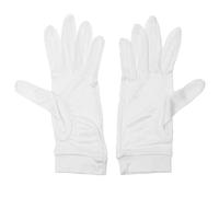 jojomis Guanti di seta pura 100% Guanti termici delle donne delle signore dello sci interno del guanto di guida, Bianco, taglia unica