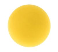 Jojomis Sfera da massaggio Lacrosse per massaggio fascia puntiforme, giallo, 60 mm