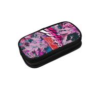 Jojo'S Bizarre Adventure Durable Pen Pencil Case Big Storage Pen Pouch Bag for School Supplies Office College Teen Girls Adults