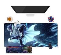 JoJo's Bizarre Adventure - Tappetino per mouse impermeabile extra large | base in gomma antiscivolo per PC, portatile, e-Sport (2, 35.4" × 15.7" × 0.12")
