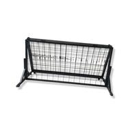 JOJTETTY Pannello a parete della griglia supporto per il display, rastrelliere al dettaglio, pannelli a griglia a griglia in metallo in metall nero 150highand100wide