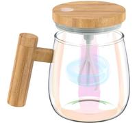 Jokapy Tazza da caffè Automescolante 400ml, Tazza da caffè Elettrica 7000 RPM, Self Stirring Coffee Mug, Tazza da caffè con Agitatore Elettrico per Mescolare caffè tè Cioccolata Calda Latte(Colore)