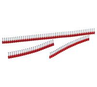Jokari 60110 8 mm 18 AWG ghiera strisce fine maniche, multicolore (Confezione da 500)
