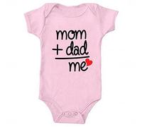 JokeLomple Abbigliamento da Arrampicata per Bambini Mom&Dad Letter Printing Vestiti a Maniche Corte per Ragazzi e Ragazze