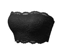 JokeLomple da Donna Senza Cuciture in Pizzo Beauty Back Chest Avvolgente Fascia Copri Reggiseno