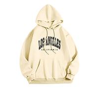 JokeLomple Felpa con Cappuccio da Donna - Leggera Pullover Tinta Unita alla Moda Casual Sweatshirt Giacca Sportiva Felpa Donna Originale Felpa con Cappuccio per Ragazze