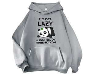 JokeLomple Felpa con Cappuccio da Donna - Maniche Lunghe Casual Comoda Pullover Oversize Sweatshirt Aesthetic Top Tinta Unita Hoodies per Uomo Donna Ragazza Ragazzo