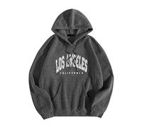 JokeLomple Felpa con Cappuccio da Donna - Maniche Lunghe Hoodies Y2K Girls Personalizzata Vestito Fashion Trend per Ragazze