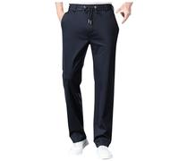 JokeLomple Pantaloni Eleganti Uomo - Pantaloni Elasticizzati in Vita con Coulisse Pantaloni Basket Uomo Pantaloni Cargo da Allenamento Classico Leggeri Pantaloni per Il Tempo Libero