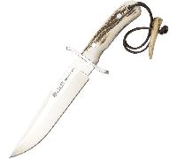 Joker Bowie Knife 7.87" Deer Antler Handle, 20cm N695 CC147