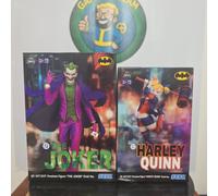 Joker e Harley Quinn Set Act Cut Sega Premium Figure DC Comic Batman 16-18 cm