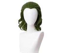 Joker Eric Border Jack Napier Joaquin Pheonix Cosplay Wig Green Wave Hair
