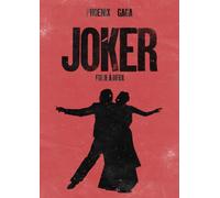 JOKER FOLIE A DEUX Poster Movie Cine 2024 Lady Gaga & Joaquin Phoenix